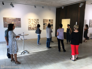 Kulturkommission Rüti zu Gast bei der der Kunstausstellung Huellas - Spuren von Juan Andereggen
