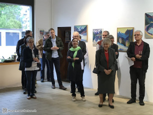 Francois Barro Vernissage Gastausstellung