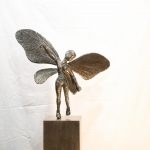 Schmetterlingstraum II, geflügelte anthropomorphe Figur, Patrick Thür
