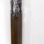 Familia, Metallskulptur, Konfiguration bestehend aus vier Figuren, Patrick Thür