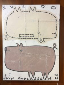 , Kunstausstellung Huellas - Spuren von Juan Andereggen, Juan Andereggen