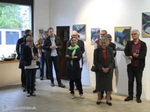 Francois Barro Vernissage Gastausstellung Farben & Klänge @ Thür Art Manufacture